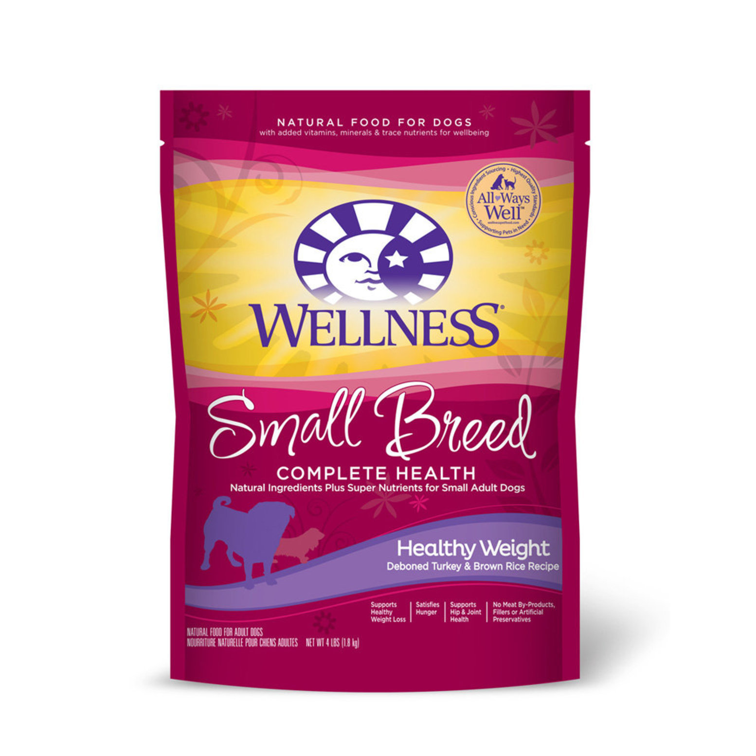 Wellness Complete Health Small Breed Healthy Weight Turkey